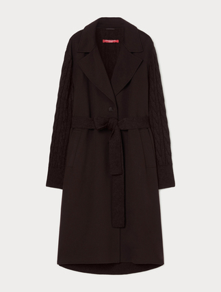 Double-faced wool-blend coat - Marina Rinaldi