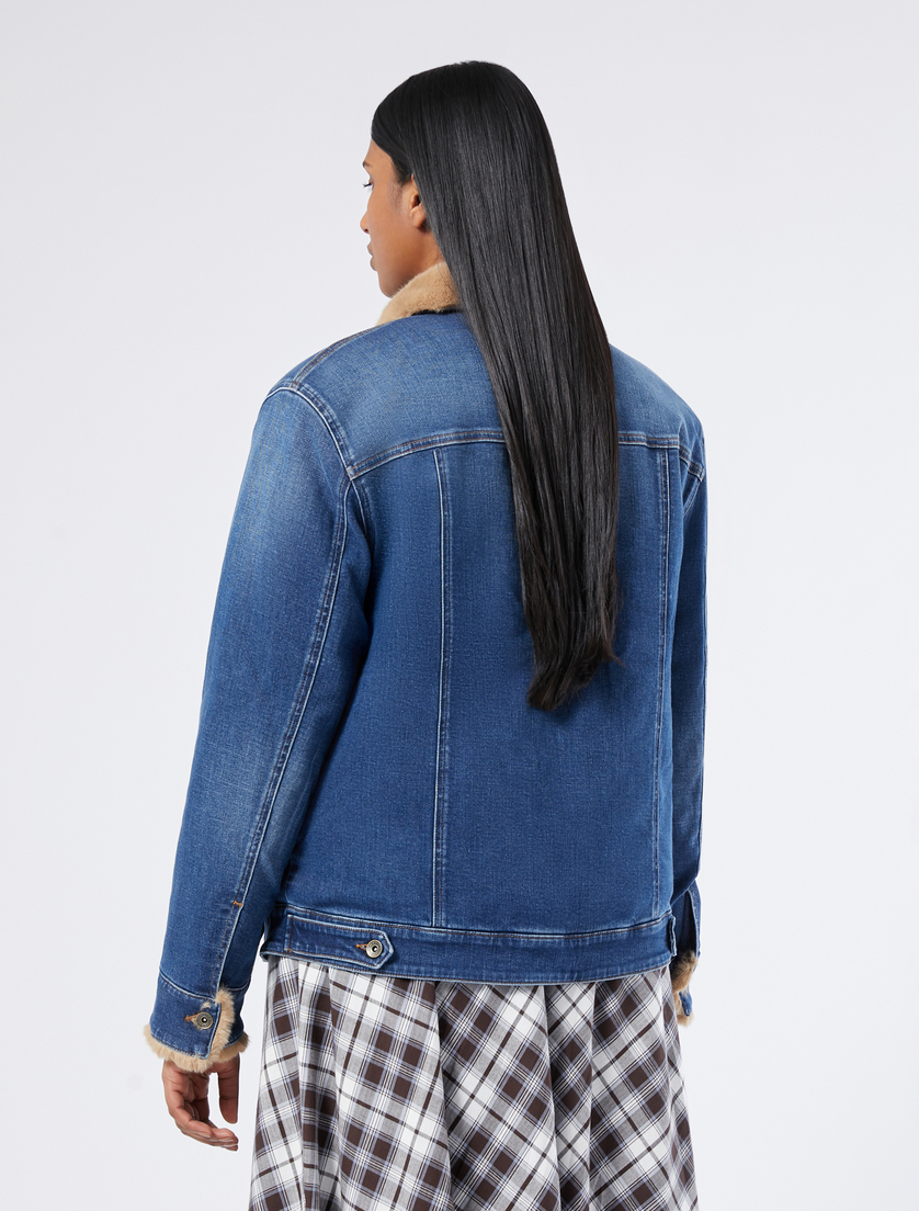 Denim jacket - NAVY - Marina Rinaldi - 4 Denim jacket - NAVY - Marina Rinaldi - 4