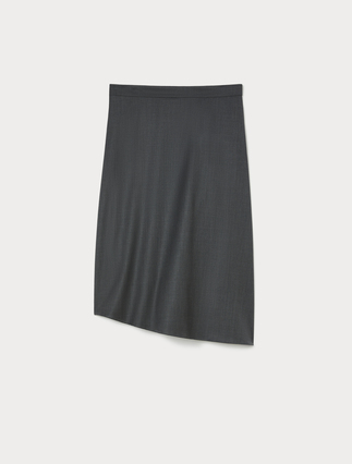 Gabardine wool skirt - Marina Rinaldi