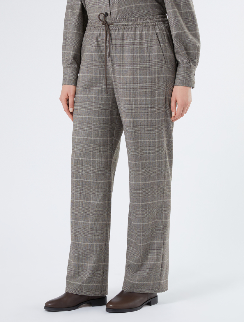 Pantalón de franela de lana - MARRON - Marina Rinaldi - 3 Pantalón de franela de lana - MARRON - Marina Rinaldi - 3
