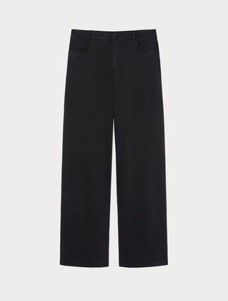 Satin wide-leg trousers - Marina Rinaldi