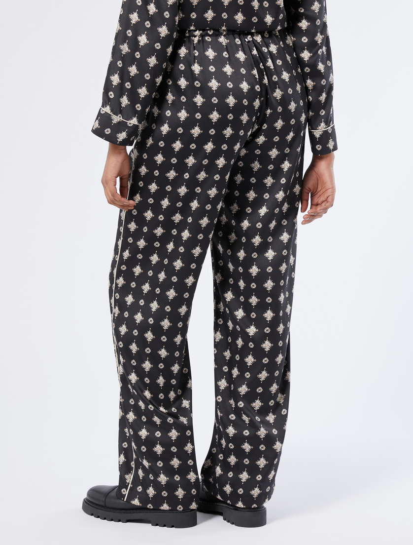 Pantalón de sarga - NEGRO - Marina Rinaldi - 4 Pantalón de sarga - NEGRO - Marina Rinaldi - 4