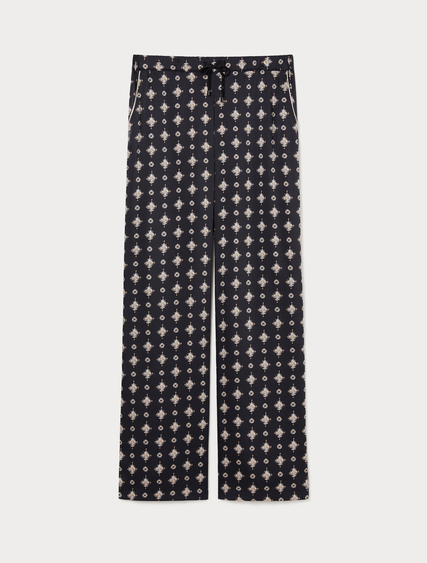 Pantalón de sarga - NEGRO - Marina Rinaldi Pantalón de sarga - NEGRO - Marina Rinaldi
