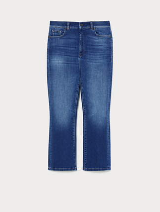 Vaqueros acampanados de denim - Marina Rinaldi