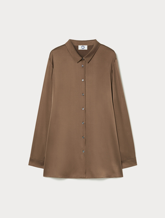 Silk satin shirt - Marina Rinaldi
