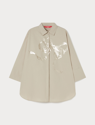 Poplin print shirt - Marina Rinaldi