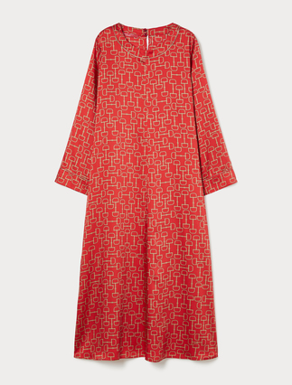 Maxikleid aus Twill - Marina Rinaldi
