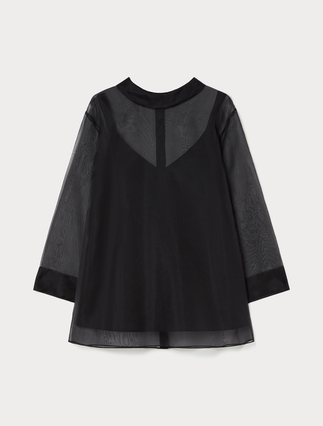 Silk organza tunic - Marina Rinaldi