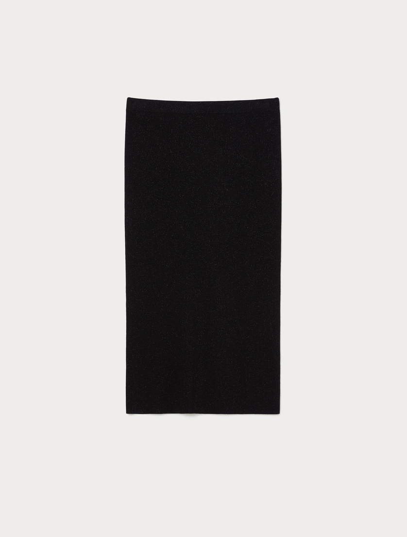 Knit skirt - BLACK - Marina Rinaldi Knit skirt - BLACK - Marina Rinaldi