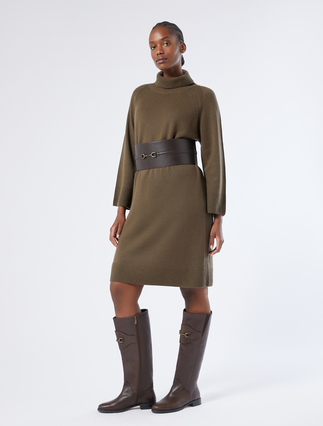 Kleid aus Wolle und Kaschmir - Marina Rinaldi