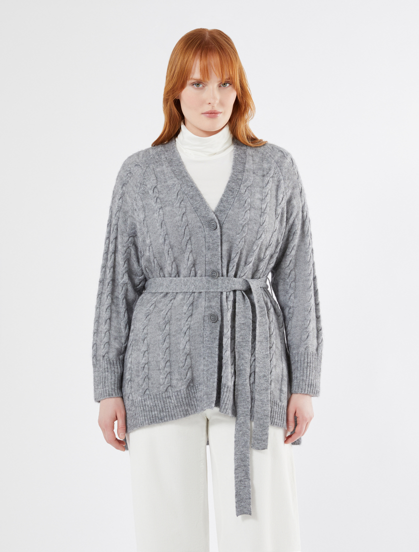 Alpaca-blend cardigan - Marina Rinaldi