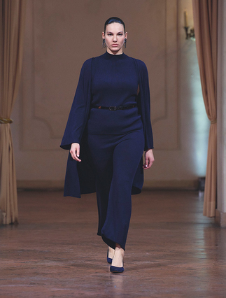 Wool knit cardigan - Marina Rinaldi