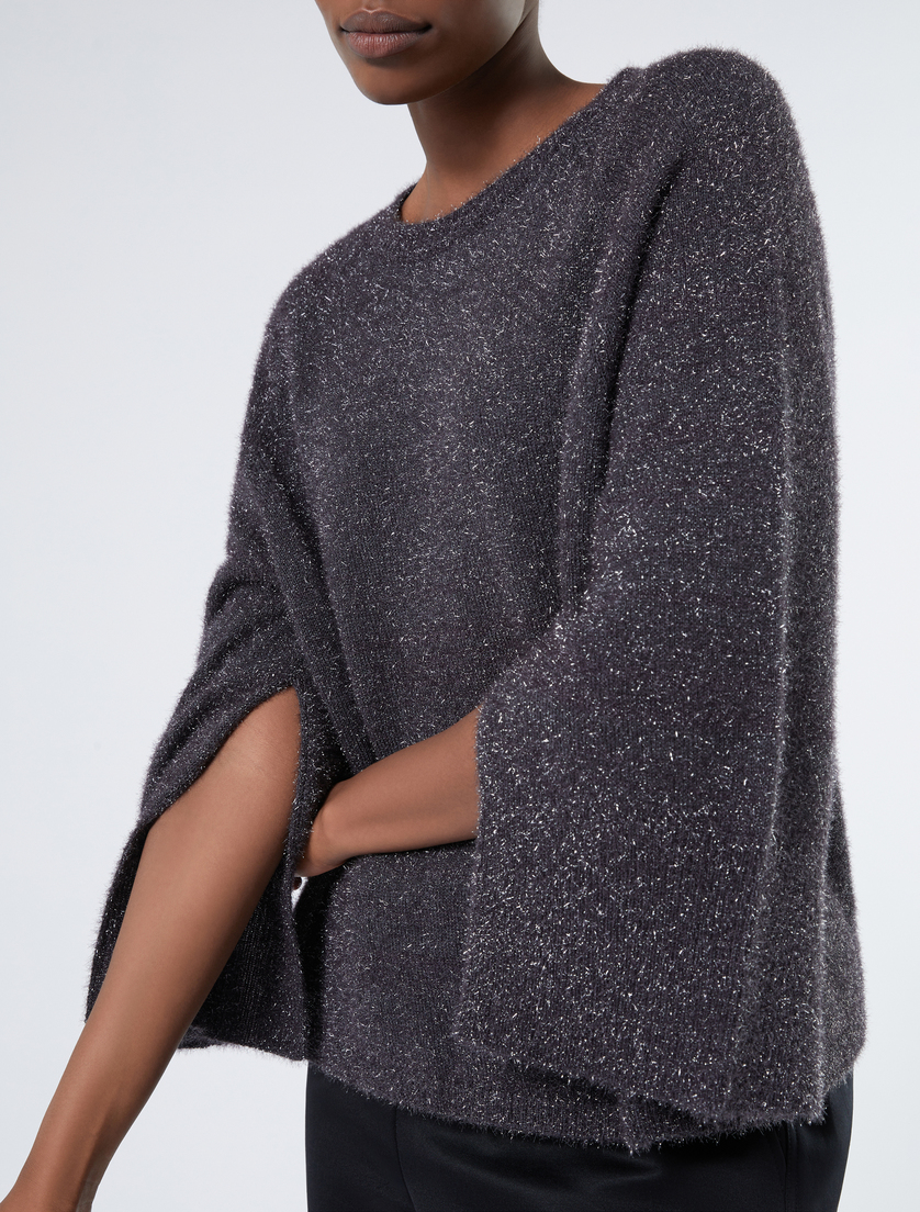 Pullover aus Metallic-Gewebe - MITTELGRAU - Marina Rinaldi - 5 Pullover aus Metallic-Gewebe - MITTELGRAU - Marina Rinaldi - 5