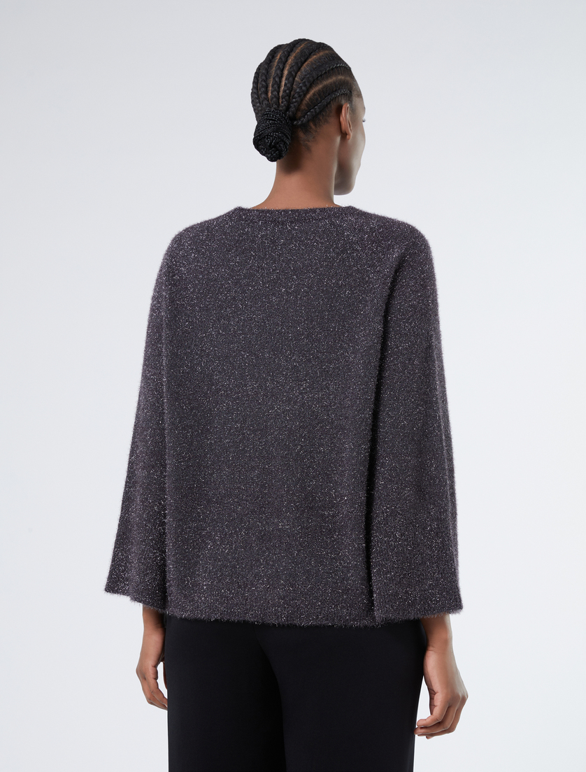 Pullover aus Metallic-Gewebe - MITTELGRAU - Marina Rinaldi - 4 Pullover aus Metallic-Gewebe - MITTELGRAU - Marina Rinaldi - 4