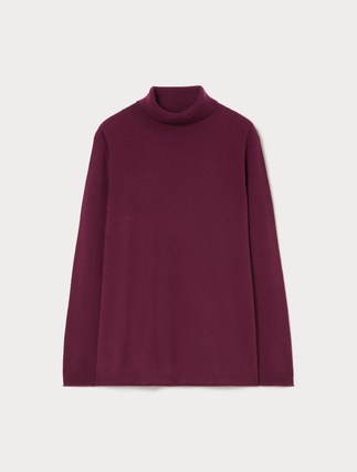 Pull à col roulé en pur cachemire - Marina Rinaldi