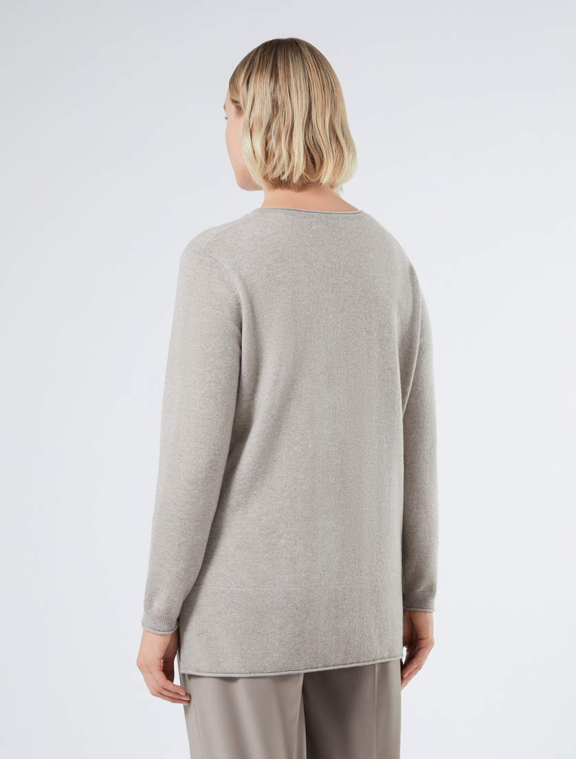 Pullover aus reinem Kaschmir - BEIGE - Marina Rinaldi - 4 Pullover aus reinem Kaschmir - BEIGE - Marina Rinaldi - 4