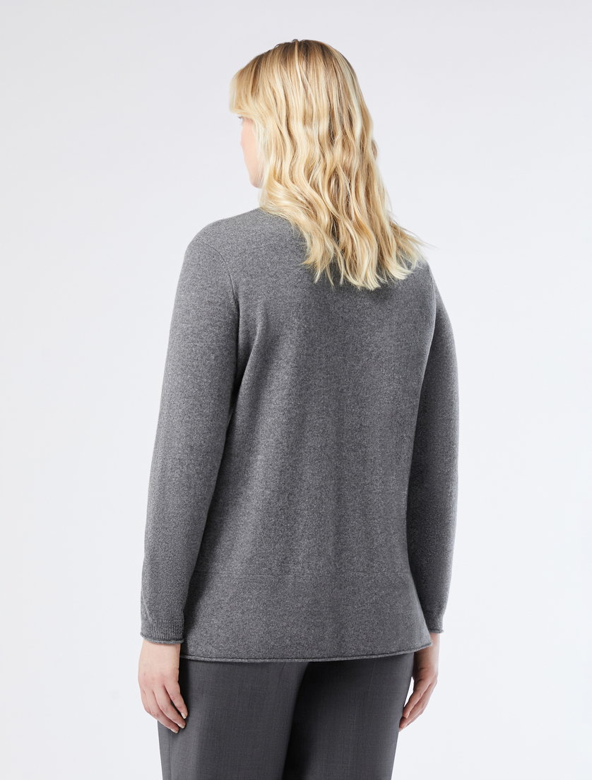 Pullover aus reinem Kaschmir - MITTELGRAU - Marina Rinaldi - 4 Pullover aus reinem Kaschmir - MITTELGRAU - Marina Rinaldi - 4