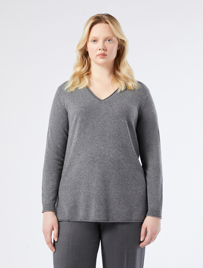 Pullover aus reinem Kaschmir - MITTELGRAU - Marina Rinaldi - 3 Pullover aus reinem Kaschmir - MITTELGRAU - Marina Rinaldi - 3