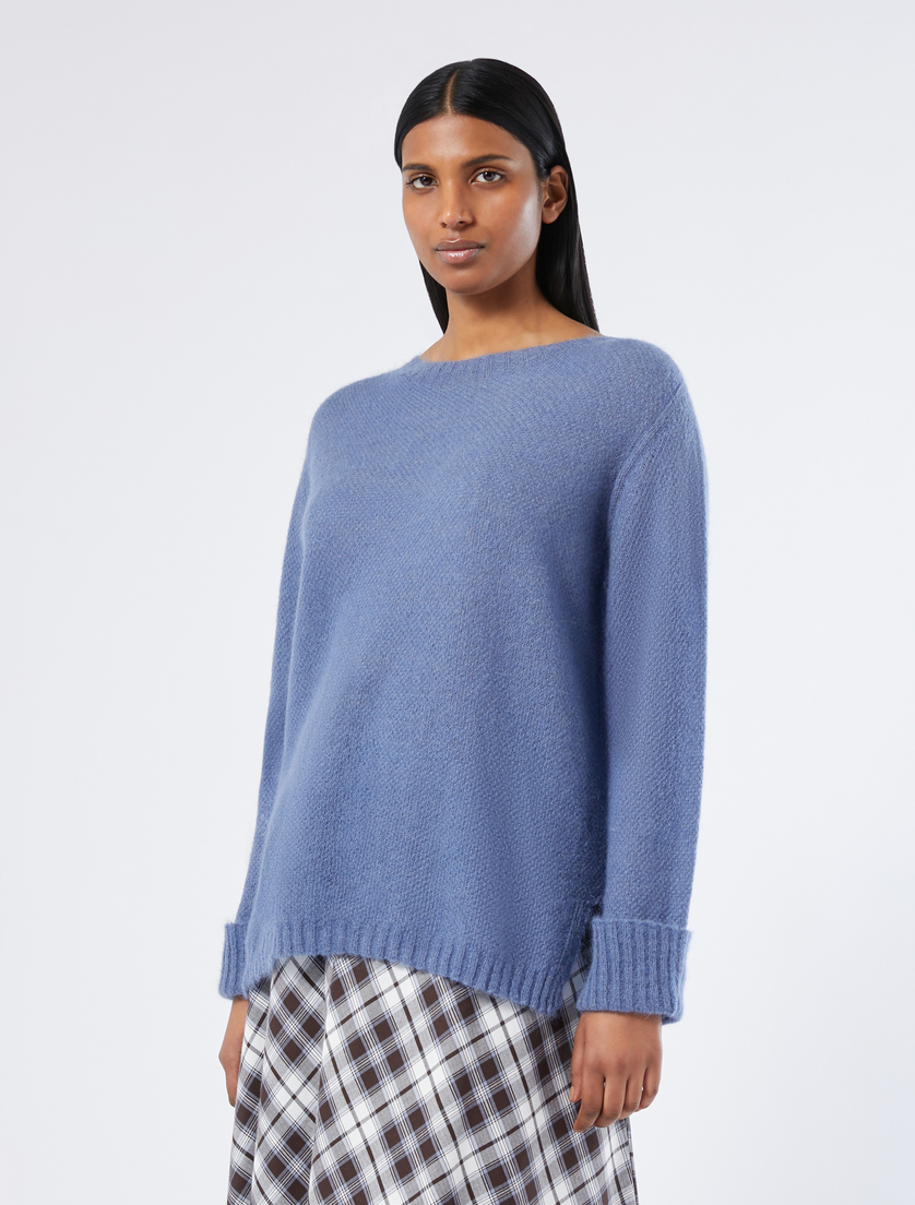 Pullover aus Mohairgemisch - AZURBLAU - Marina Rinaldi - 3 Pullover aus Mohairgemisch - AZURBLAU - Marina Rinaldi - 3