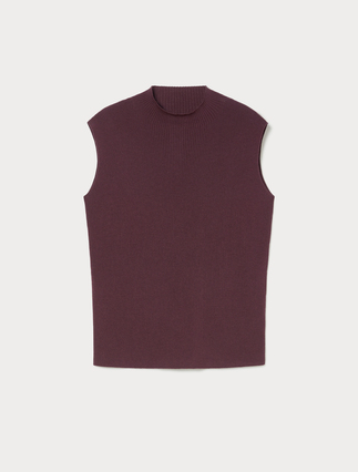 Mockneck aus reiner Wolle - Marina Rinaldi
