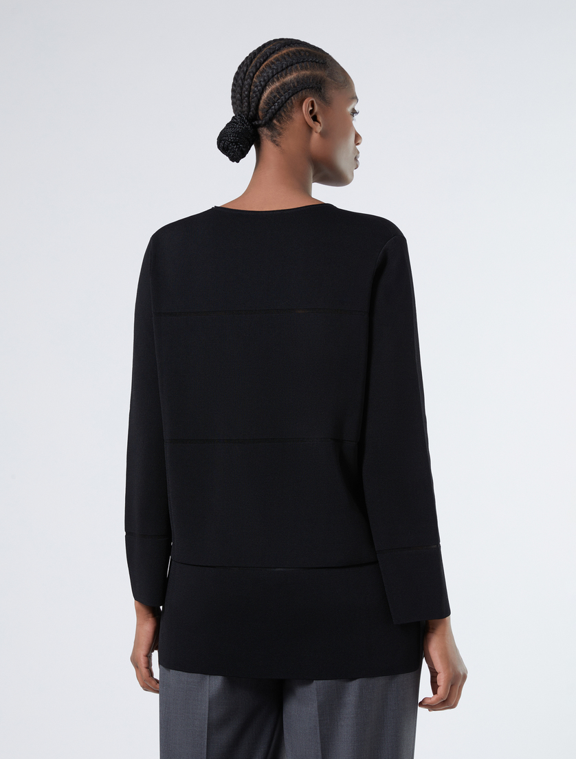 Pullover mit Streifen - SCHWARZ - Marina Rinaldi - 4 Pullover mit Streifen - SCHWARZ - Marina Rinaldi - 4