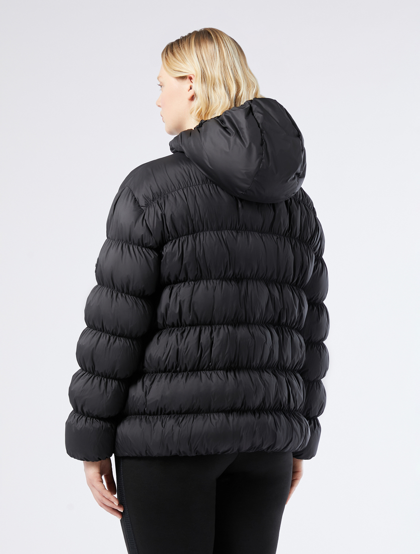 Water-repellent puffer jacket - BLACK - Marina Rinaldi - 4 Water-repellent puffer jacket - BLACK - Marina Rinaldi - 4