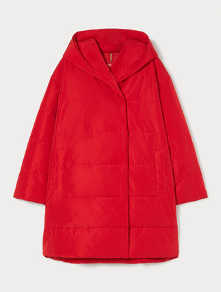 Puffer jacket in water-repellent taffeta - Marina Rinaldi