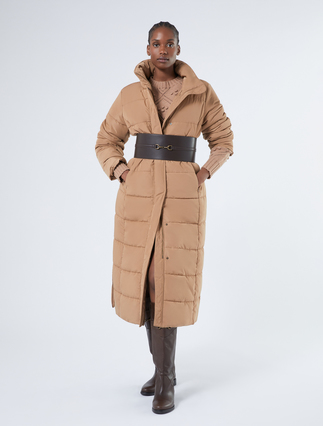 Puffer jacket in water-repellent taffeta - Marina Rinaldi