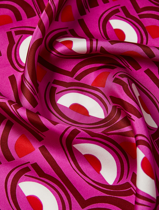 Silk twill scarf - Marina Rinaldi