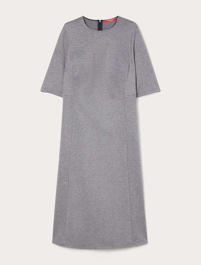 Kleid aus Jersey-Jacquard - MITTELGRAU - Marina Rinaldi Kleid aus Jersey-Jacquard - MITTELGRAU - Marina Rinaldi