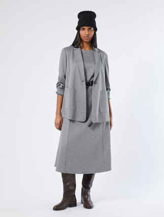 Kleid aus Jersey-Jacquard - Marina Rinaldi