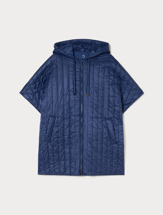 Water-repellent technical fabric cape - Marina Rinaldi
