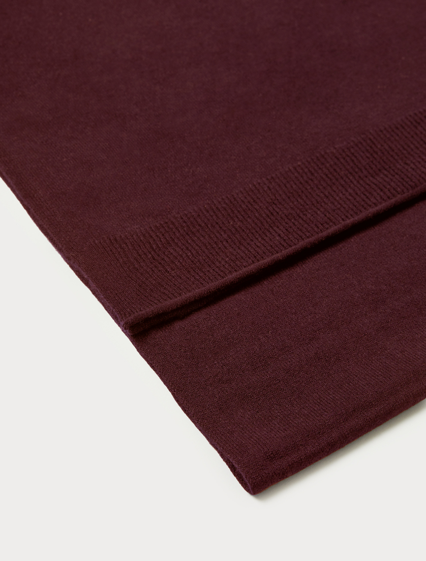 Schal aus reinem Kaschmir - AUBERGINE - Marina Rinaldi - 3 Schal aus reinem Kaschmir - AUBERGINE - Marina Rinaldi - 3