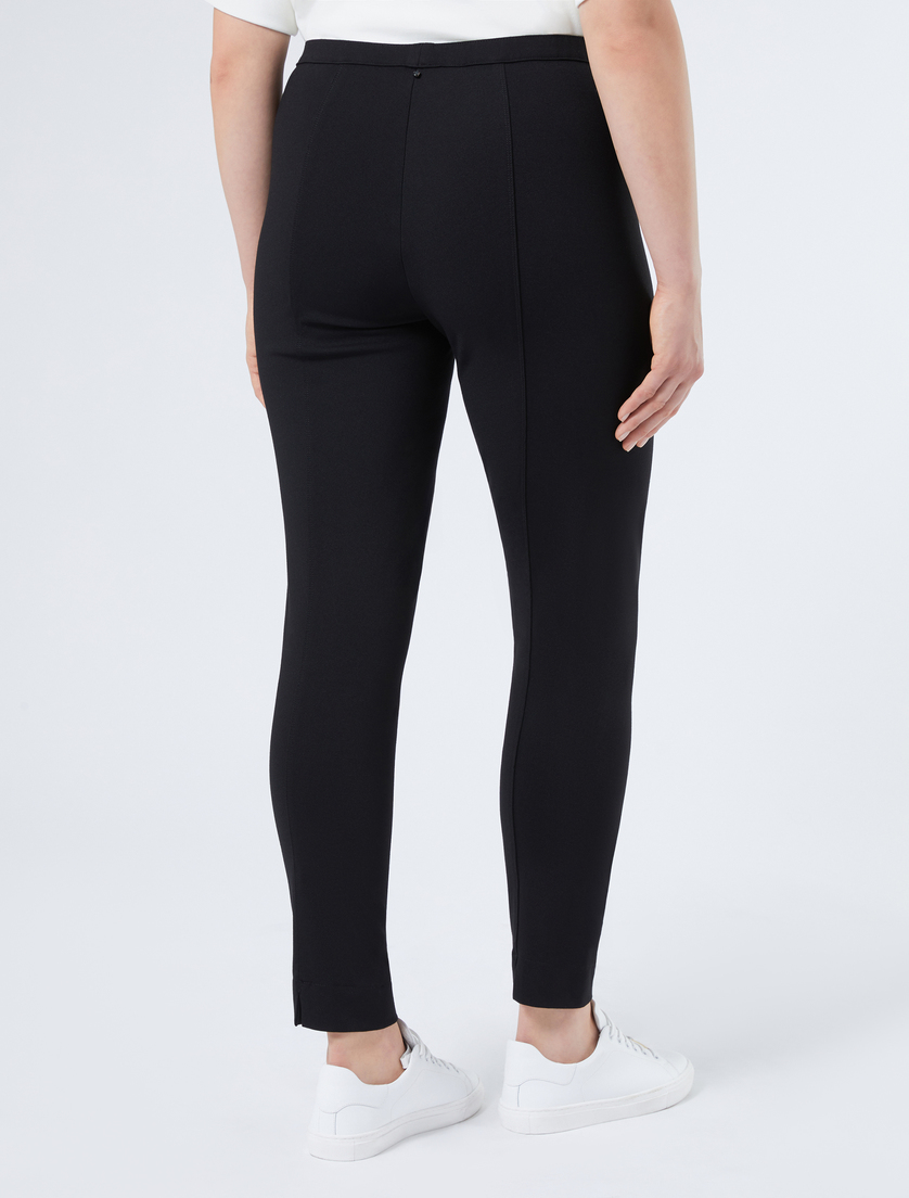Pantalón tipo leggings de punto - NEGRO - Marina Rinaldi - 4