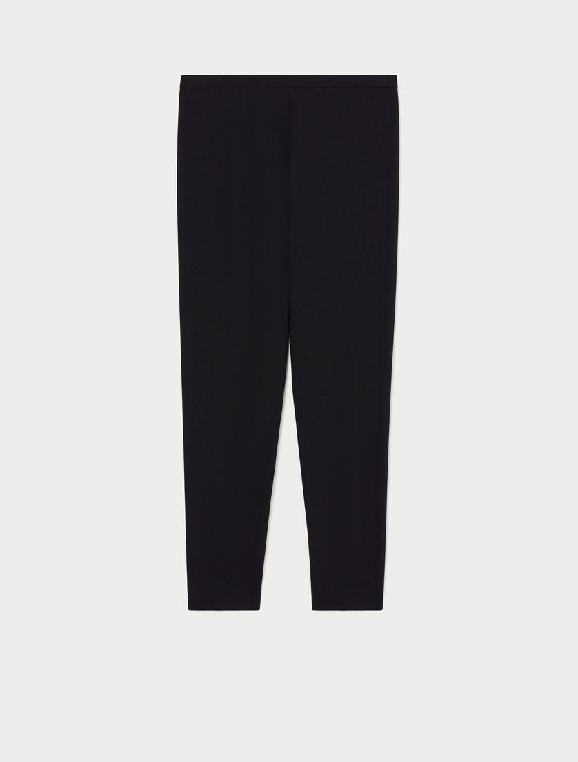 Pantalón tipo leggings de punto - NEGRO - Marina Rinaldi