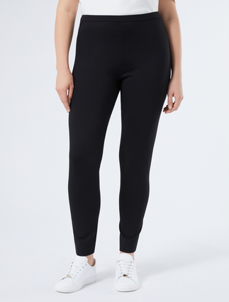 Jersey leggings - BLACK