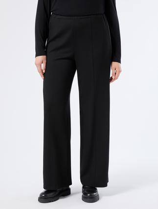 Hose aus Jersey - SCHWARZ
