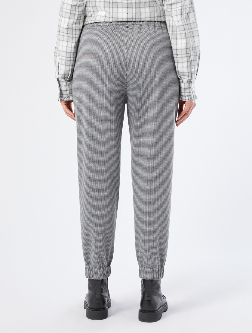 Pantalón de jogging de punto jacquard - GRIS MEDIO - Marina Rinaldi - 4 Pantalón de jogging de punto jacquard - GRIS MEDIO - Marina Rinaldi - 4