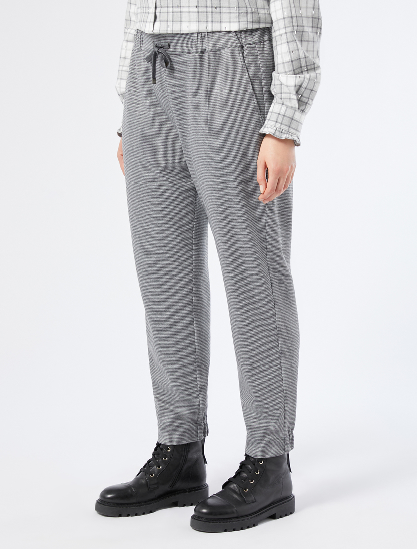 Pantalón de jogging de punto jacquard - GRIS MEDIO - Marina Rinaldi - 3 Pantalón de jogging de punto jacquard - GRIS MEDIO - Marina Rinaldi - 3