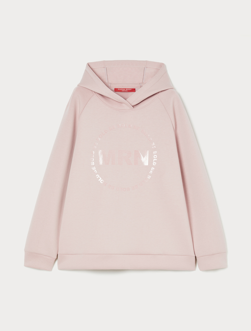Scuba jersey sweatshirt - NUDO - Marina Rinaldi Scuba jersey sweatshirt - NUDO - Marina Rinaldi