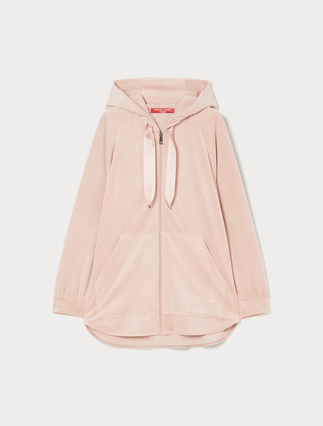Velvet jersey sweatshirt - Marina Rinaldi