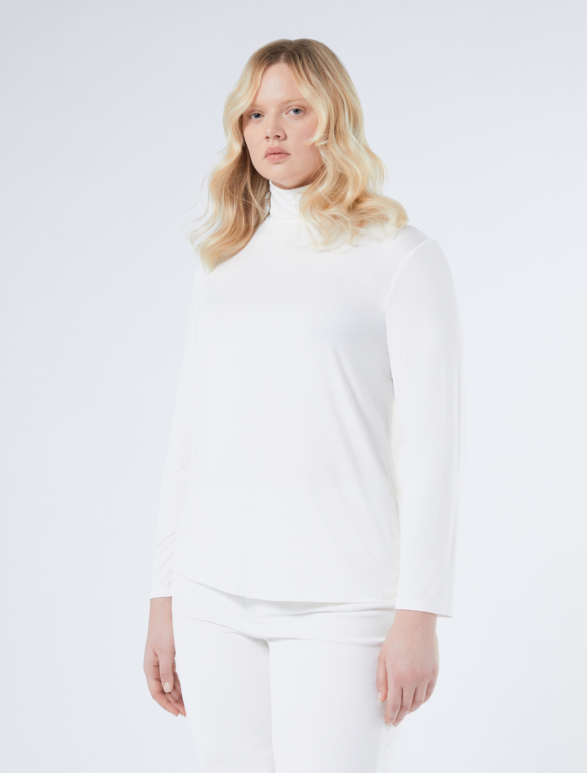 Jersey T-shirt - IVORY - Marina Rinaldi - 3 Jersey T-shirt - IVORY - Marina Rinaldi - 3