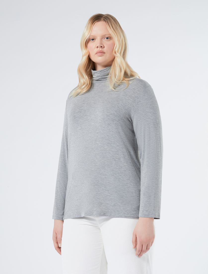Jersey T-shirt - MEDIUM GREY - Marina Rinaldi - 3 Jersey T-shirt - MEDIUM GREY - Marina Rinaldi - 3