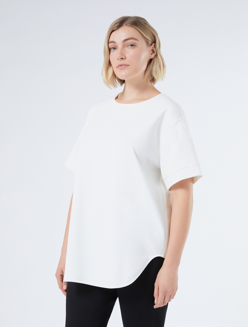 Jersey sweatshirt - IVORY - Marina Rinaldi - 3 Jersey sweatshirt - IVORY - Marina Rinaldi - 3