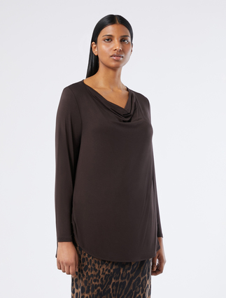 Jersey T-shirt - CHOCOLATE
