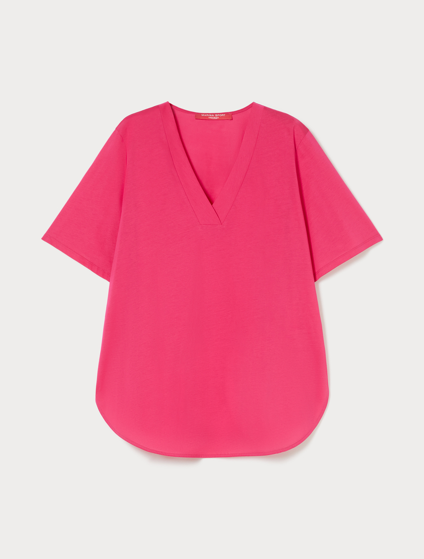 Jersey T-shirt - CHERRY - Marina Rinaldi - Marina Rinaldi