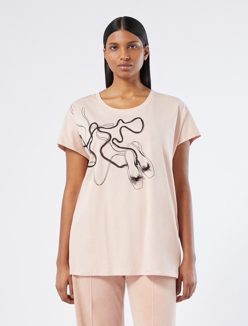 Printed jersey T-shirt - NUDO - Marina Rinaldi - 3 Printed jersey T-shirt - NUDO - Marina Rinaldi - 3