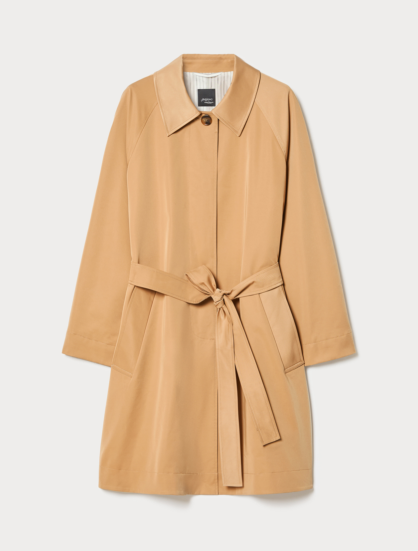 Impermeabile in gabardina antigoccia - BISCOTTO - Marina Rinaldi
