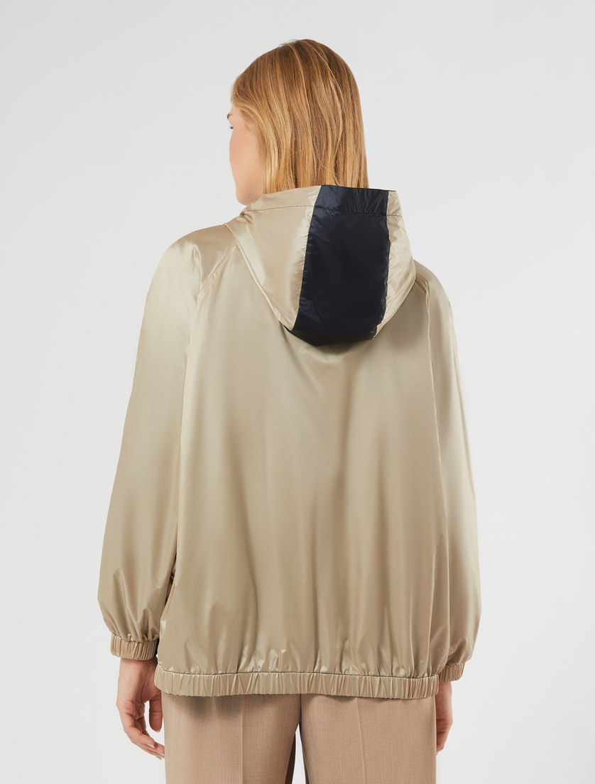 Wendbarer Regenmantel aus Nylon - NACHTBLAU - Marina Rinaldi - 4