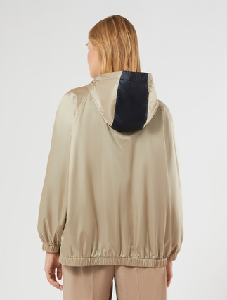 Reversible nylon raincoat - MIDNIGHTBLUE - Marina Rinaldi - 4